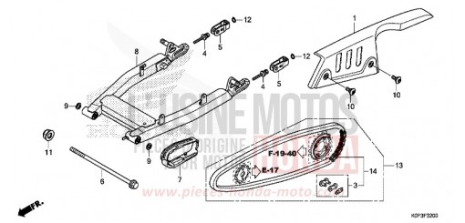 BRAS OSCILLANT Z125MAK de 2019